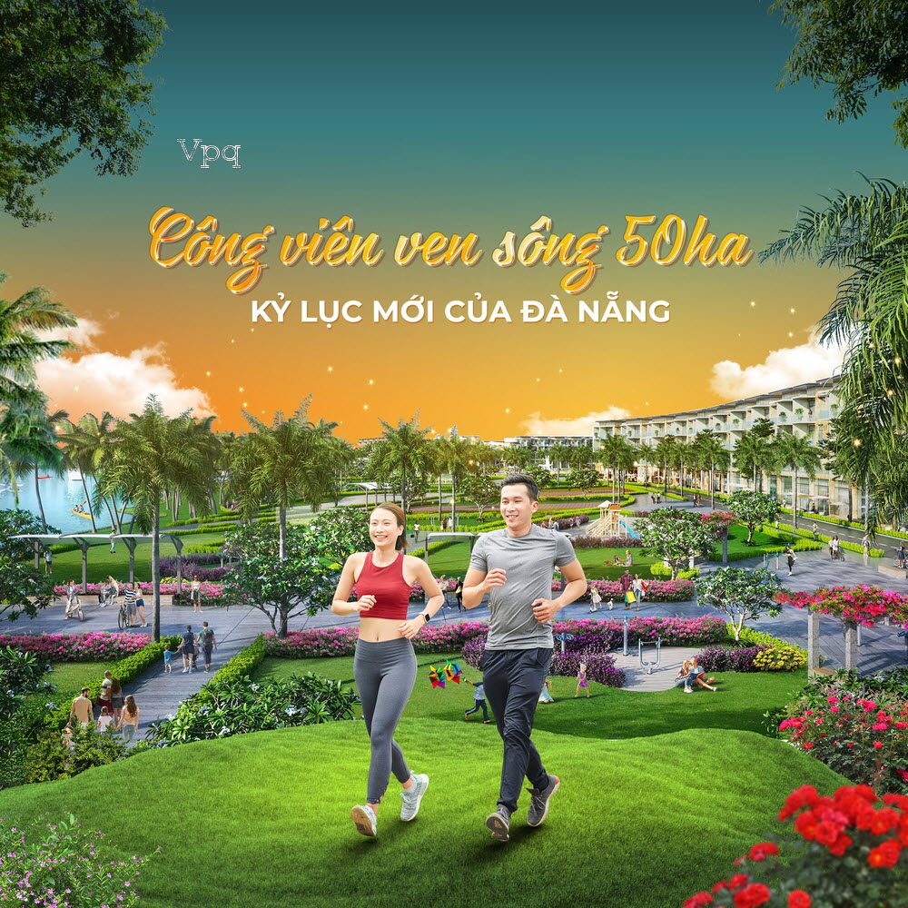 Công viên 50ha tại Sun Riverpolis - Kỷ lục mới của Đà Nẵng